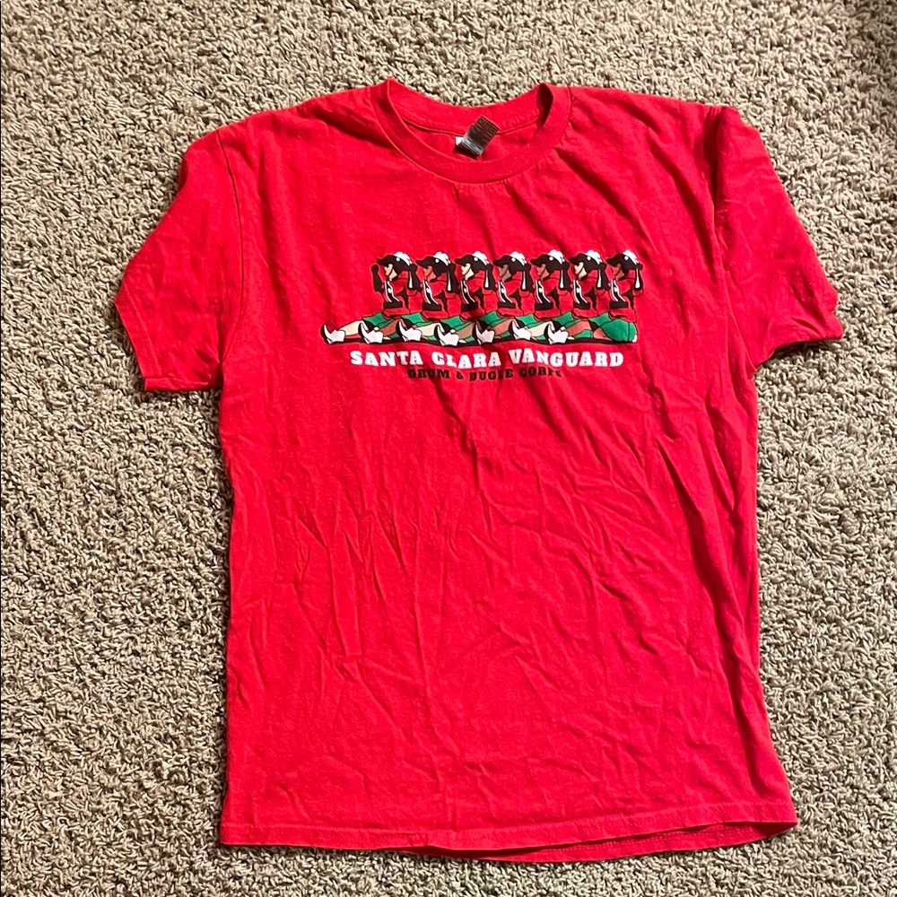 Santa Clara Vanguard Red Bottle Dance Shirt